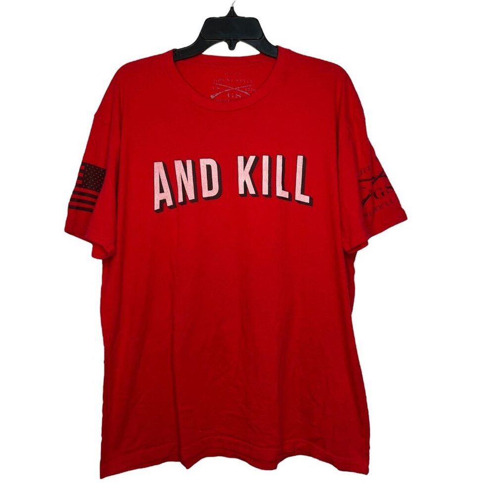 Grunt Style And Kill red flag t-shirt size Large